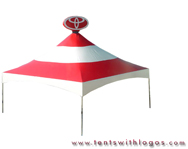 20 x 20 Tent in Motion - Toyota